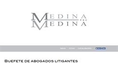 Desktop Screenshot of medinamedina.com